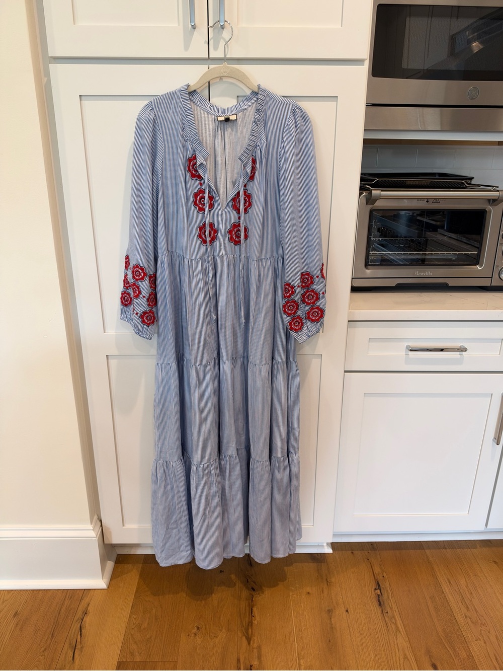 Tuckernuck Poppy Stripe Long Sleeve Salty Paloma Caftan